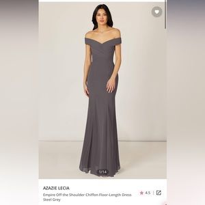 Bridesmaid dress size 8.